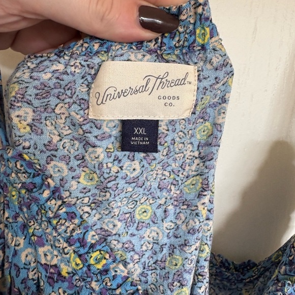 Universal Thread Floral Cross-back Sundress - Picture 4 of 6